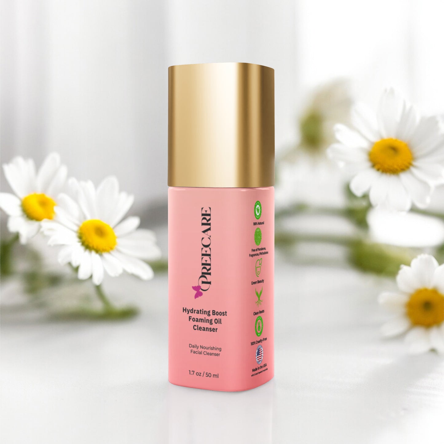 Luxury Purifying Foam Cleanser Gold Cap