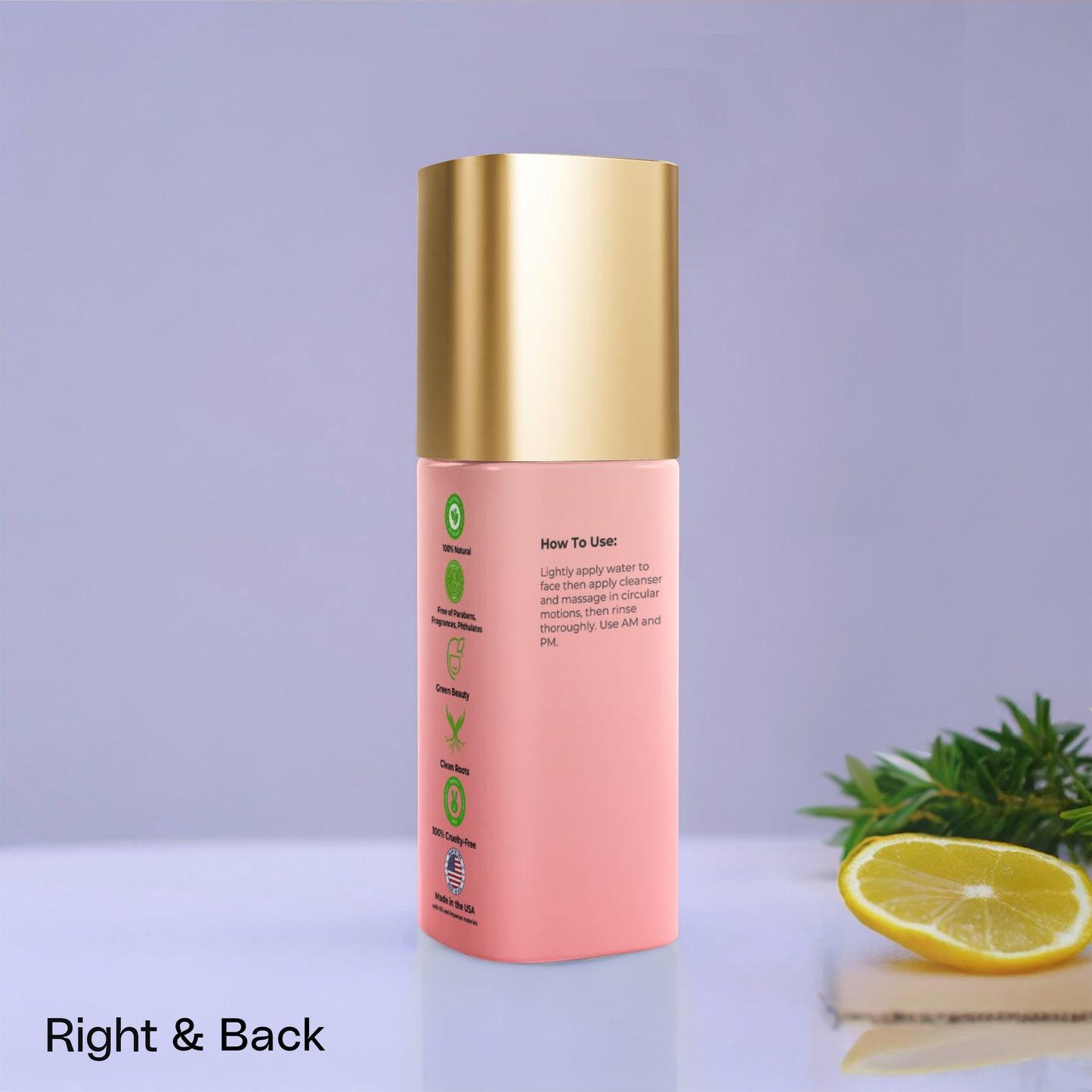 Luxury Purifying Foam Cleanser Gold Cap